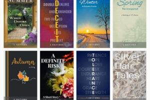 A few books with one or two of Aletta Bee’s stories